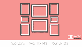 9 pictures wall gallery